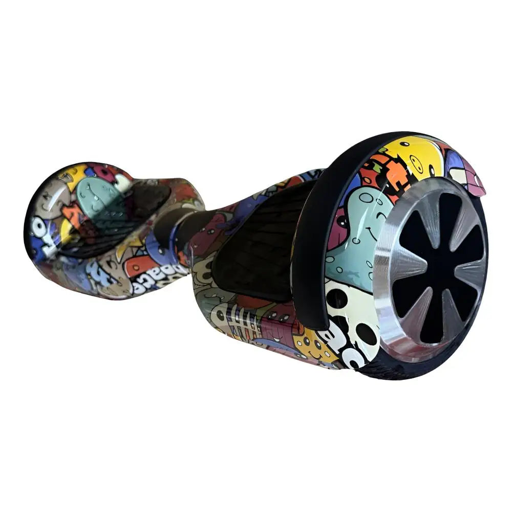 Hoverboard Elétrico 6.5” com Bluetooth e LED Digital – Potente, Moderno e Seguro