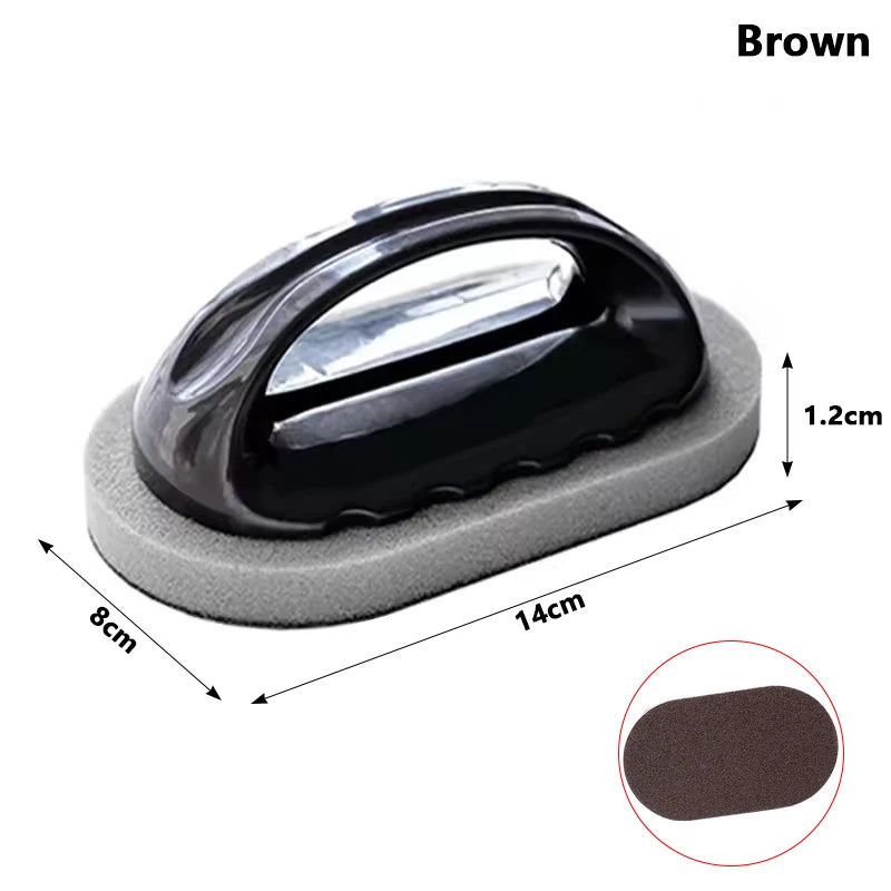 Esponja Mágica com Cabo para Limpeza – Remove Sujeira, Gordura e Ferrugem
