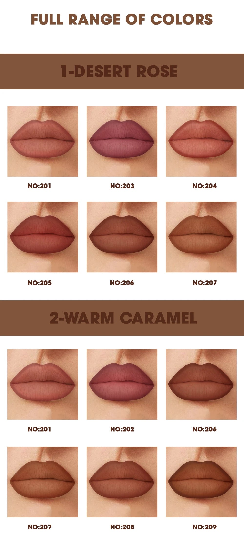Kit Lápis de Contorno Labial Rozza Matte à Prova d’Água – Traço Preciso e Textura Suave