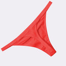 4 peças de roupa íntima feminina sexy de algodão fio dental