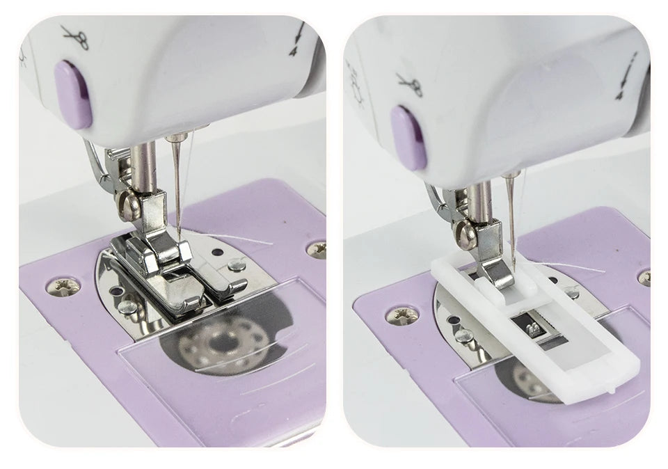 Mini Máquina de Costura Portátil 12 Pontos