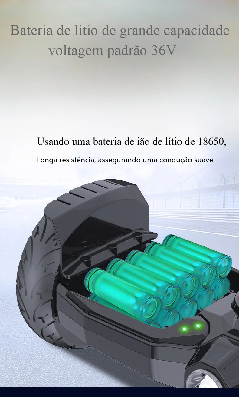 Hoverboard Elétrico Auto Equilíbrio Scooter Elétrica com Frete Grátis