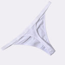 4 peças de roupa íntima feminina sexy de algodão fio dental
