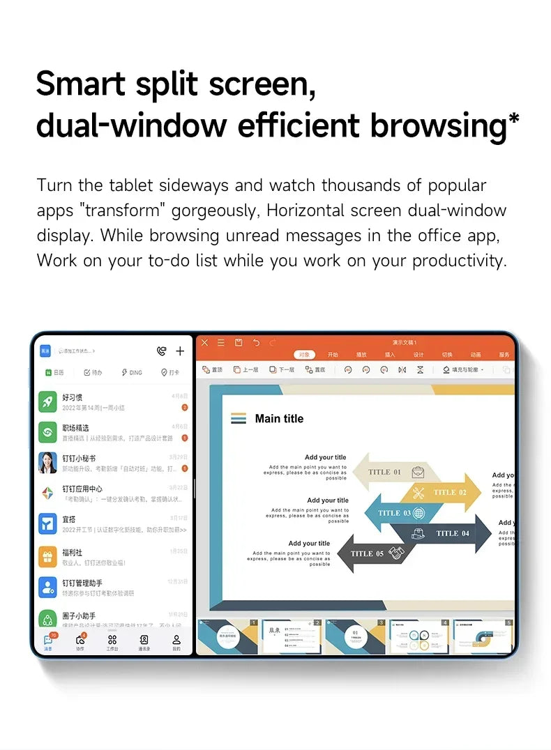 Tablet Pad 15 Pro 2025 – Android 14, 22GB RAM + 2TB, Snapdragon 888, 5G, Dual SIM, Wi-Fi, Tela HD 4K (Edição Global)