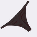 4 peças de roupa íntima feminina sexy de algodão fio dental