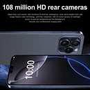 I16 Pro Max 2026 Novo HOT 6,8 polegadas HD Edição Global Original Smart Dual Card Bateria 6800mAh Função de reconhecimento facial