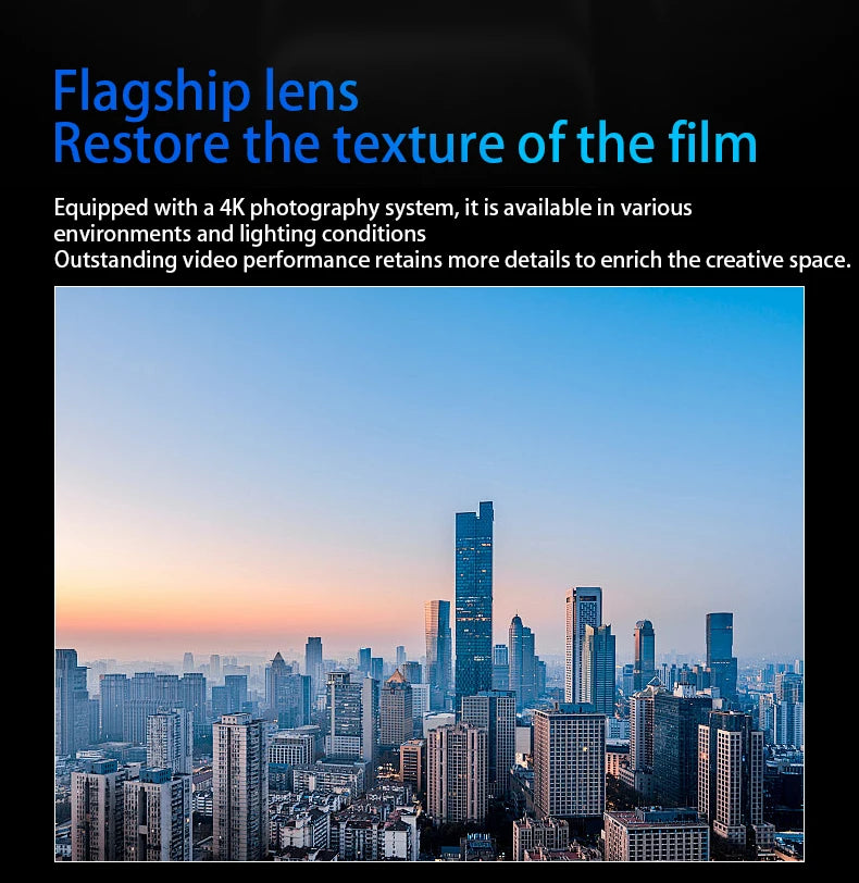 Drone Profissional L600 Pro Max – Câmera 8K, Gimbal 3 Eixos, Wi-Fi, Evitação de Obstáculos 360°, Tela Grande, FPV, Motor Brushless