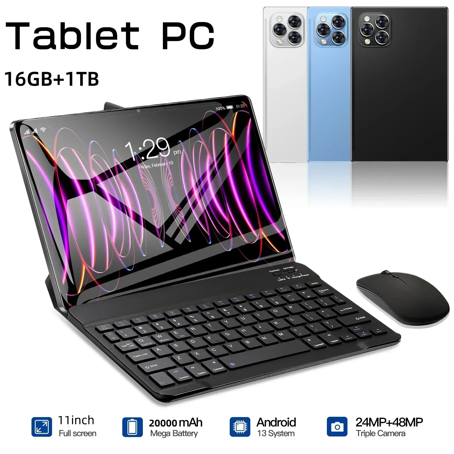 Tablet Pad 15 Pro 2025 – Android 14, 22GB RAM + 2TB, Snapdragon 888, 5G, Dual SIM, Wi-Fi, Tela HD 4K (Edição Global)