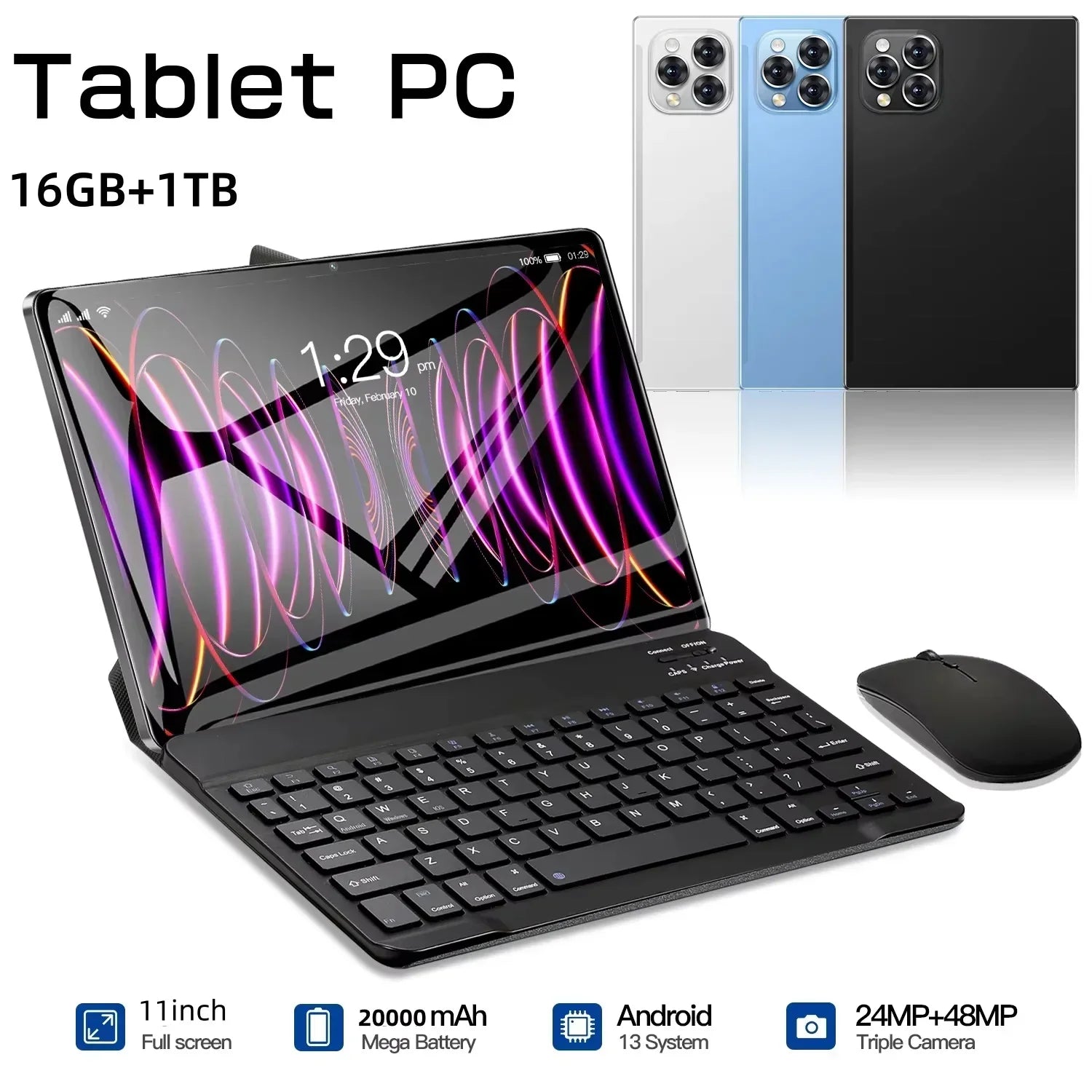 Tablet Pad 15 Pro 2025 – Android 14, 22GB RAM + 2TB, Snapdragon 888, 5G, Dual SIM, Wi-Fi, Tela HD 4K (Edição Global)