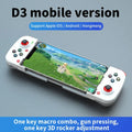 Controle de jogo extensível sem fio BT 5.0 para celular Android IOS Gamepad Joystick Gamepad retrátil para PS4 Switch PC