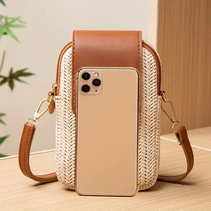 Bolsa Mini Transversal Feminina para Celular – Estilo Casual para Passeios, Festas e Viagens