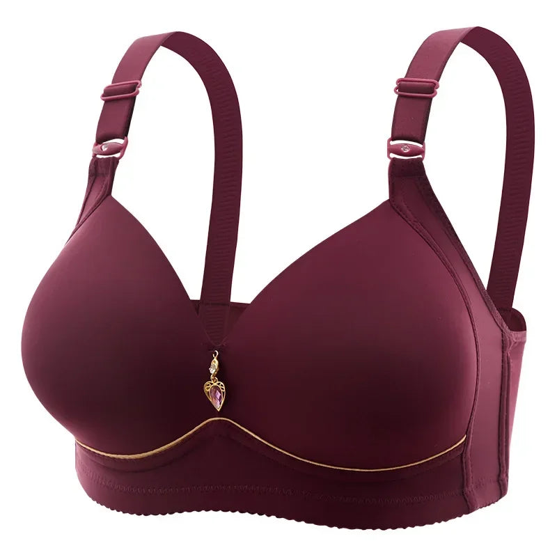 Sutiã Feminino Plus Size Sem Aro – Confortável, Respirável e com Sustentação Natural