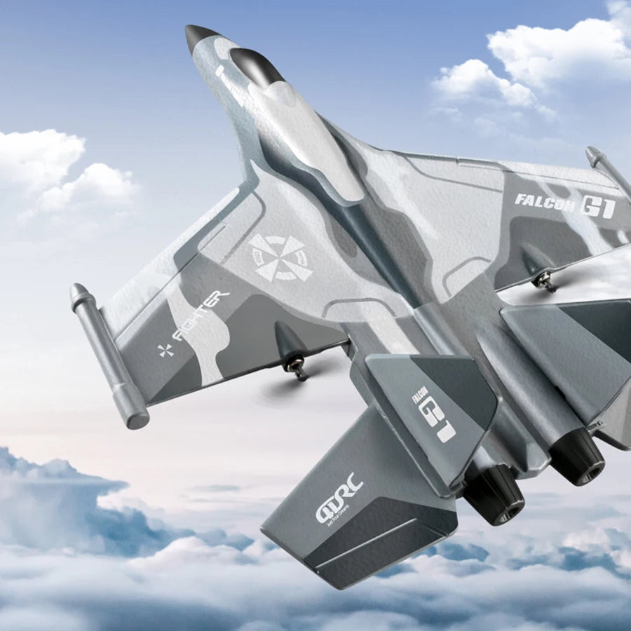 Drone Planador G1 para Iniciantes e Profissionais, 3 Canais, Aeronave RC, Controle Remoto, Lançamento Manual, Espuma, Elétrico, Avião para Uso Externo