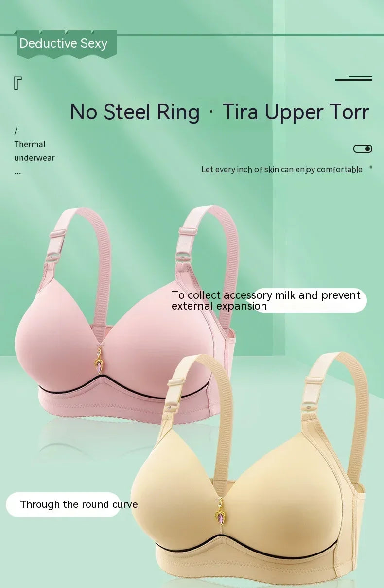 Sutiã Feminino Plus Size Sem Aro – Confortável, Respirável e com Sustentação Natural