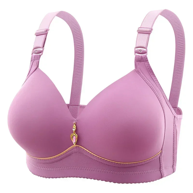 Sutiã Feminino Plus Size Sem Aro – Confortável, Respirável e com Sustentação Natural