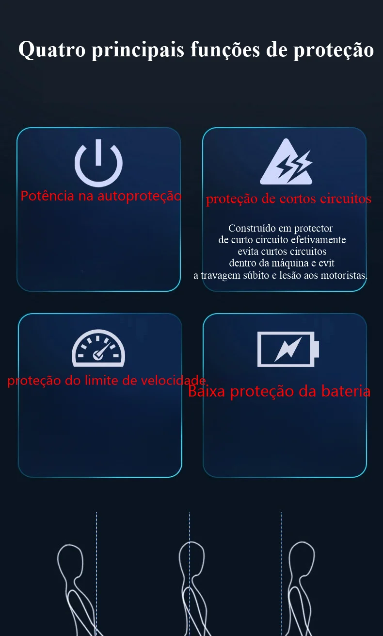 Hoverboard Elétrico Auto Equilíbrio Scooter Elétrica com Frete Grátis