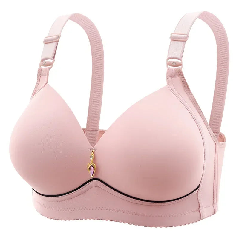 Sutiã Feminino Plus Size Sem Aro – Confortável, Respirável e com Sustentação Natural