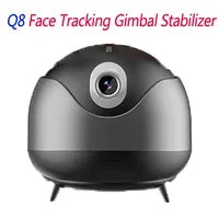Q8 Auto Face Tracking Gimbal Estabilizador AI Follow-Up Vídeo Tripé Telefone Tablet Rastreamento Suporte 360 Rotação Selfie Stick